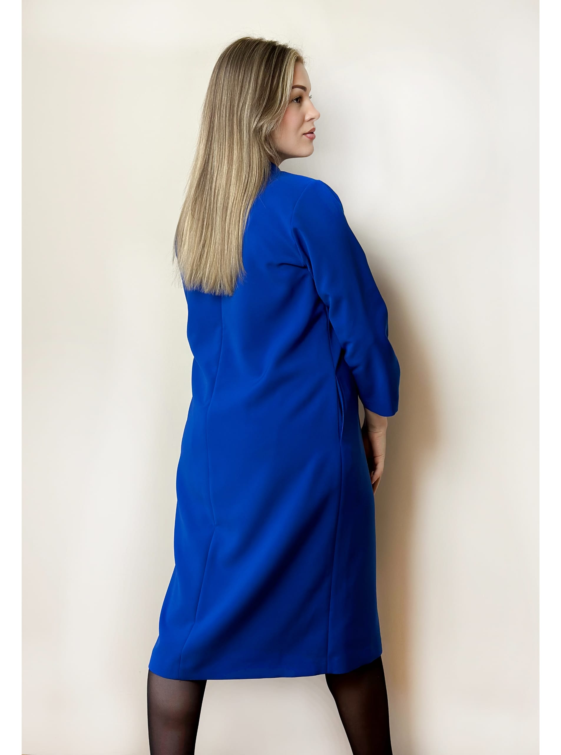 Eleganta un lietišķa kleita ar kabatām - Image 3