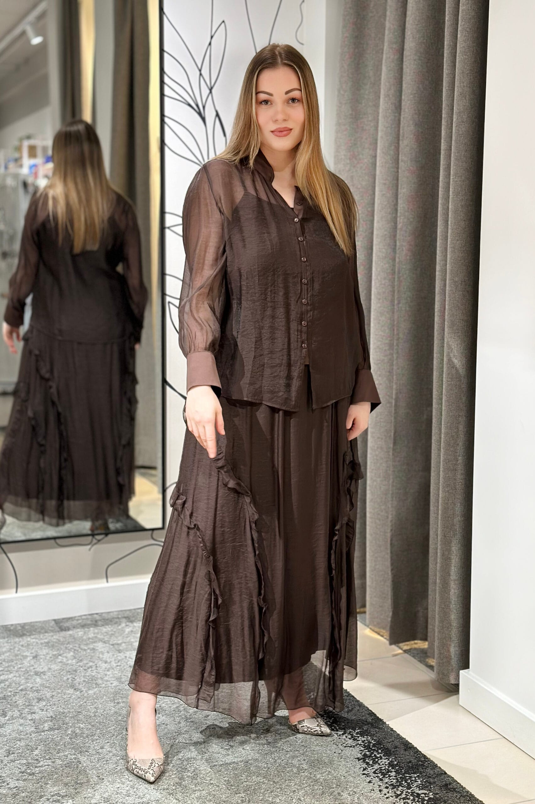 Blūze ar apakškreklu, Clothé - Image 3