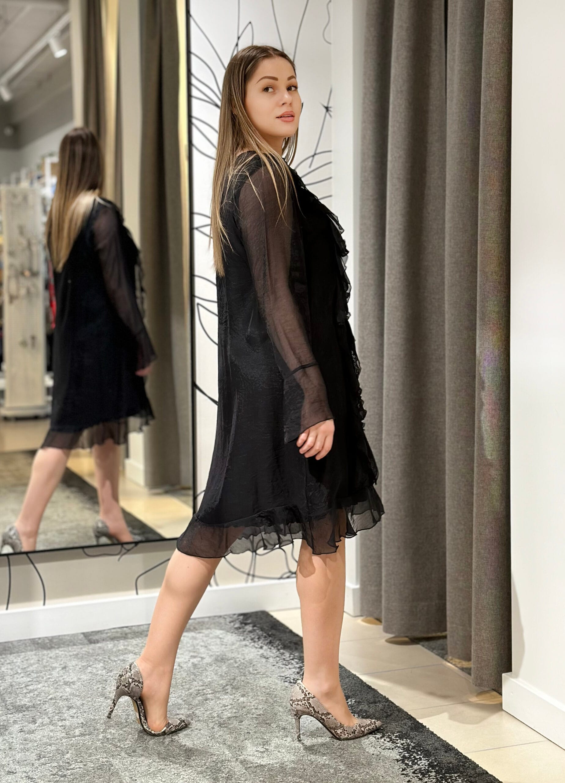 Kokteiļkleita ar volāniem, Clothe - Image 2