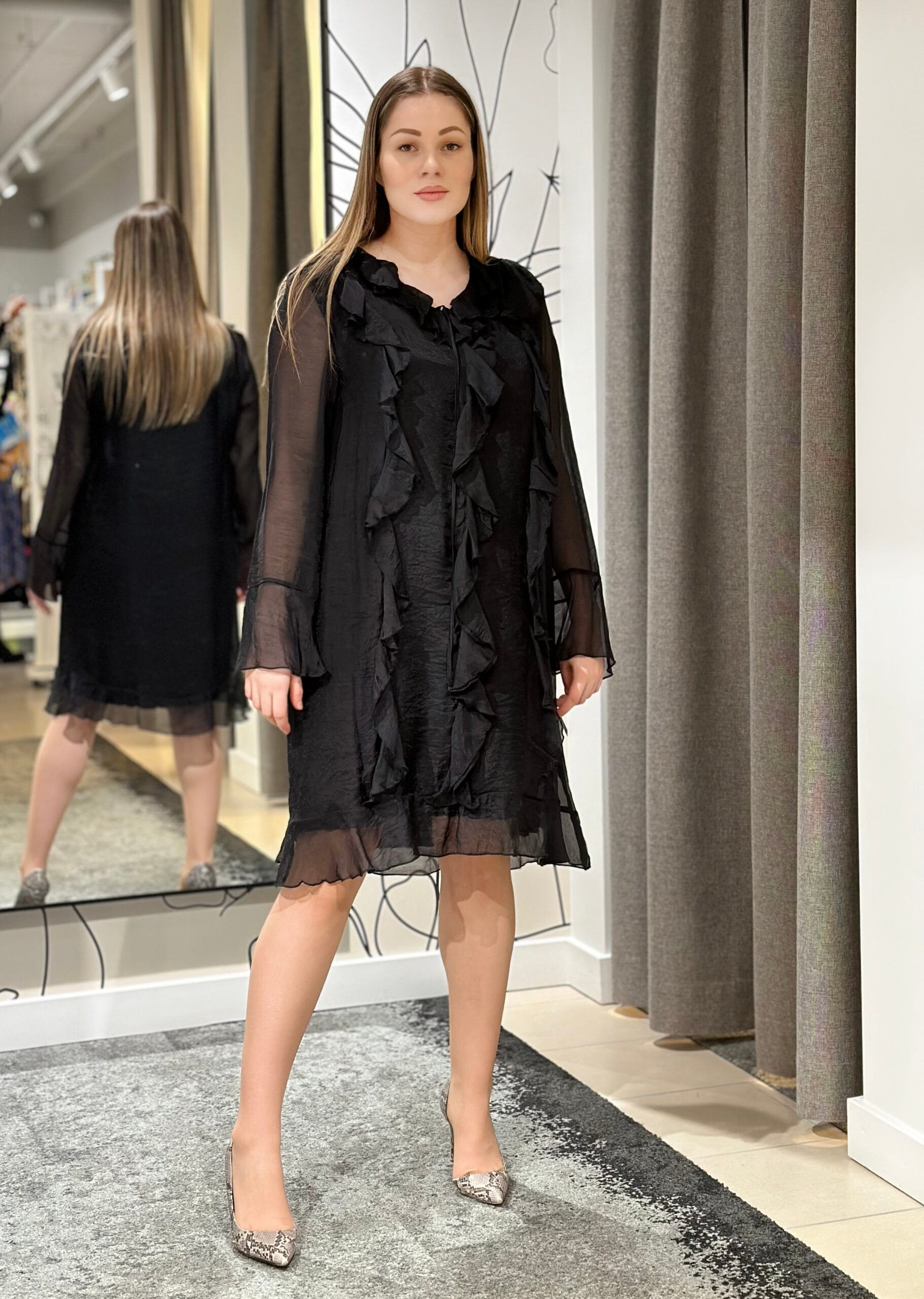 Kokteiļkleita ar volāniem, Clothe - Image 3
