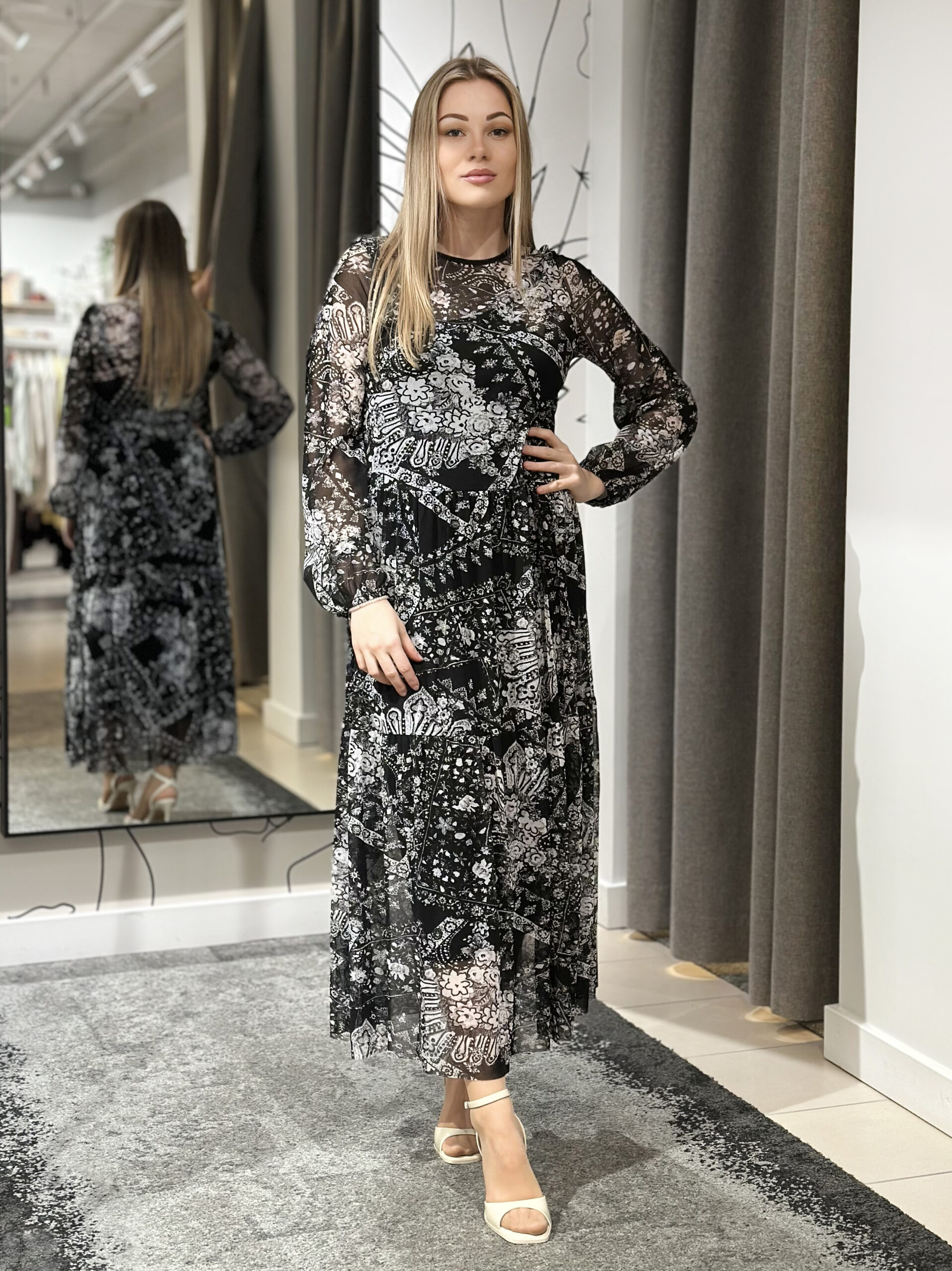 Kokteiļkleita ar oderi - Image 3