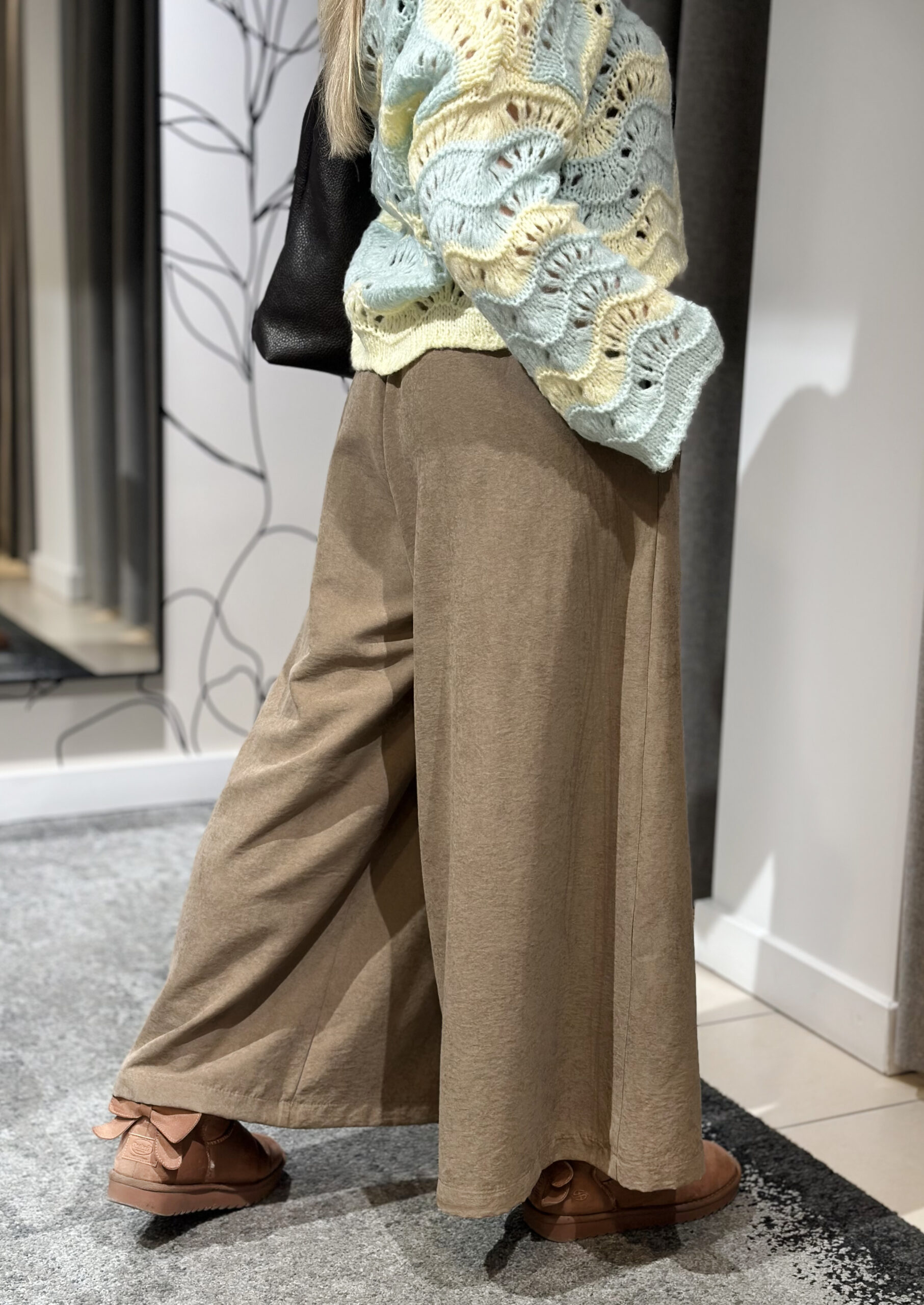 Bikšu svārki, brūni, L562